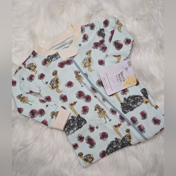 Burt's Bees Baby Other - Burts Bees Baby Ostrich Footie